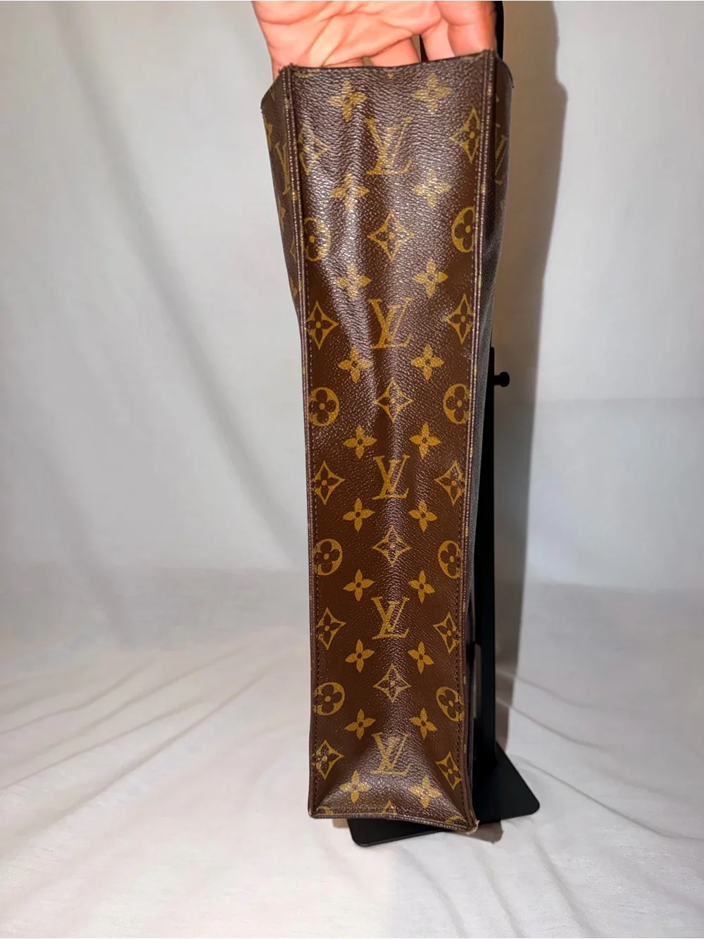 Louis Vuitton Vintage Sac Plat Monogram Tote Bag Handbag M51140